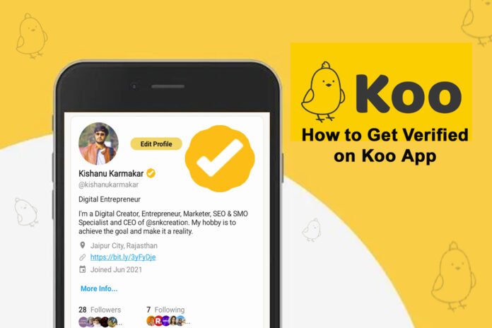 How to Get Verified on Koo App