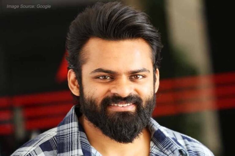 Sai Dharam shared his first photo with thumbs-up