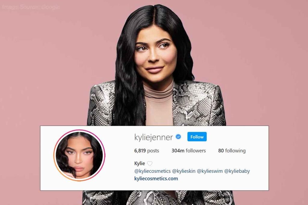 Celebrity Kylie Jenner becomes first female to reach 300 million ...