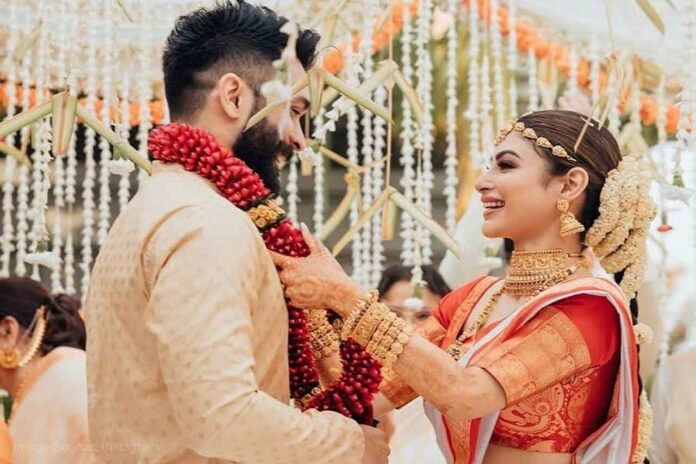 Mouni Roy and Suraj Nambiar got married