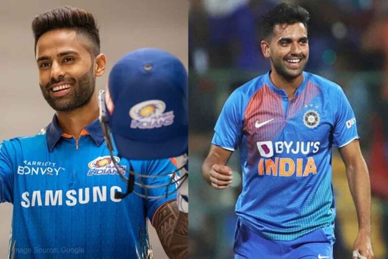 Deepak Chahar and Suryakumar Yadav