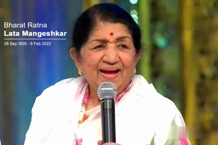 Lata Mangeshkar passed away
