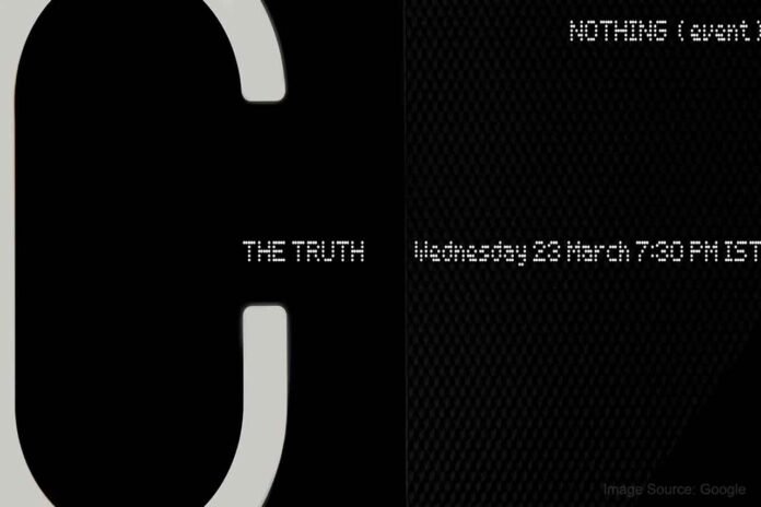 First launch event of Nothing