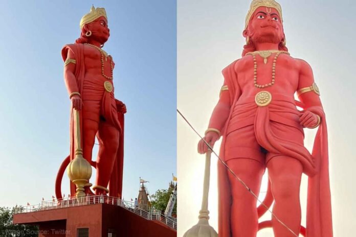 108-feet statue of Lord Hanuman unveiled by PM Narendra Modi in Morbi, Gujarat