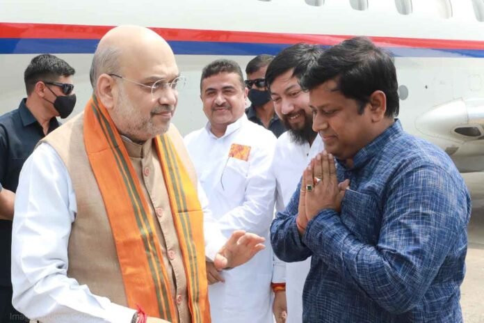 Amit Shah reach West Bengal for two days