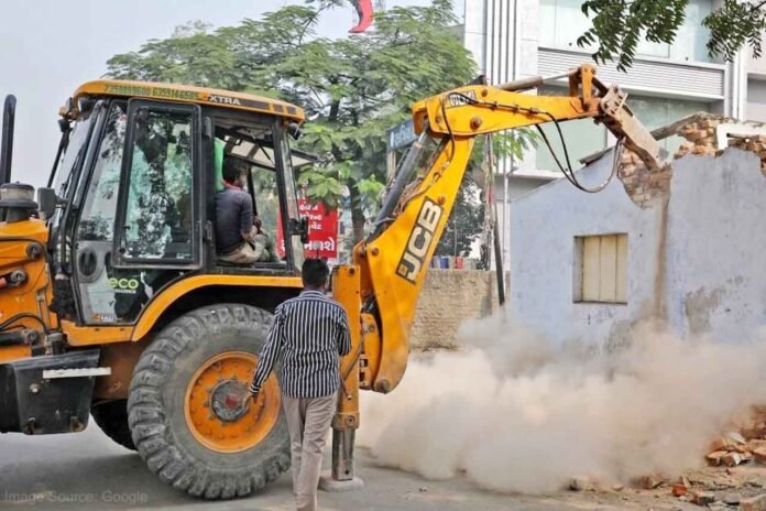 Bulldozer action in Delhi is being prepared