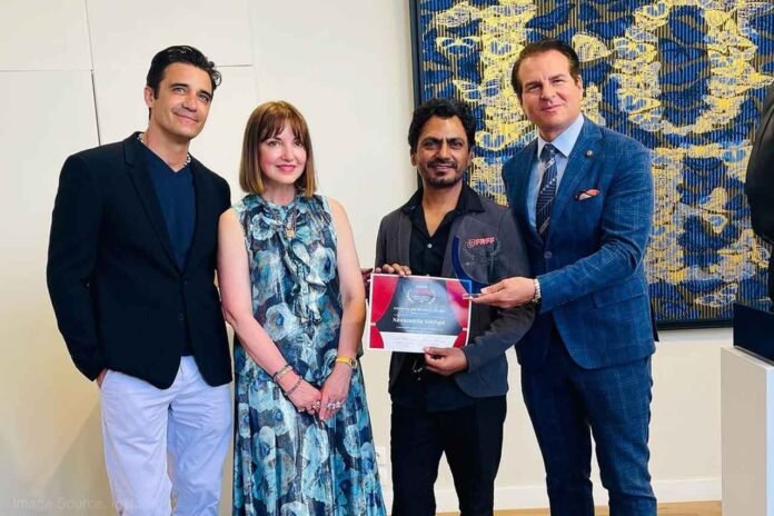 Nawazuddin Siddiqui receives Excellence in Cinema award