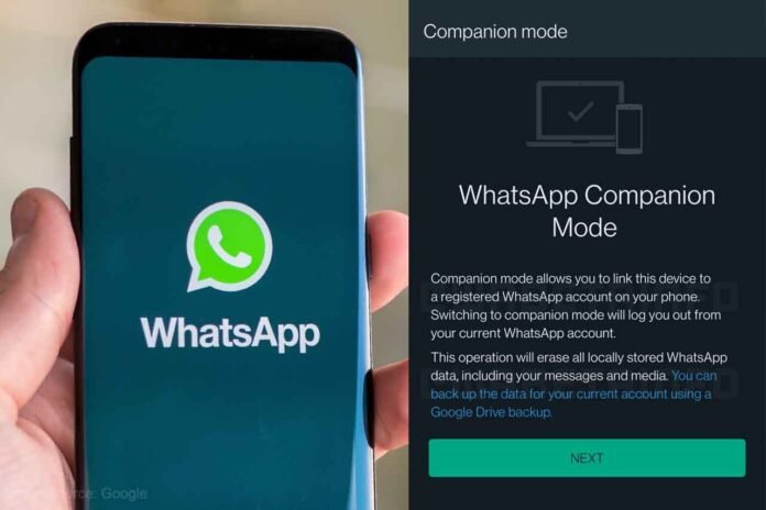 WhatsApp's companion mode is coming soon