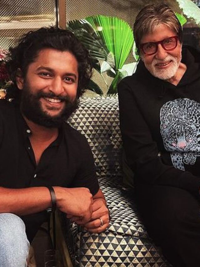 Nani shares pic with Amitabh Bachchan