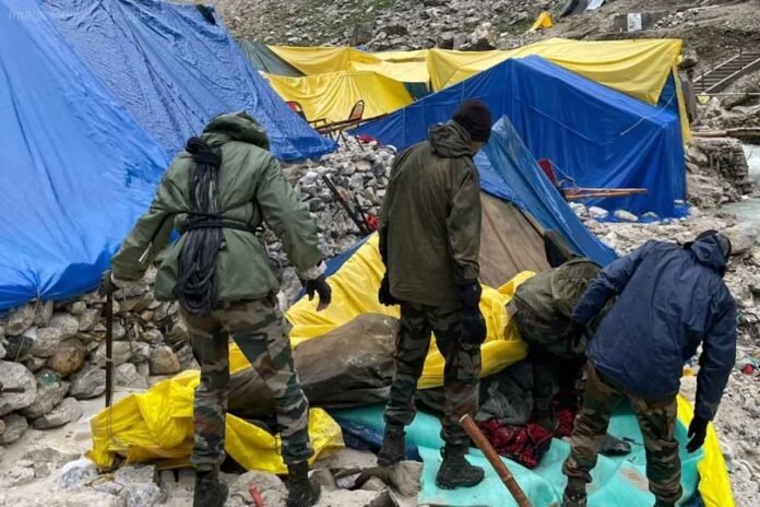 Amarnath Yatra postponed due to cloudburst near Amarnath cave