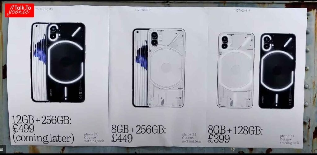 Nothing Phone (1) Price details