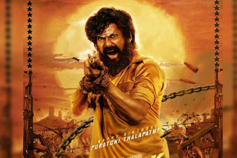 First poster of actor Vishal film Mark Antony out