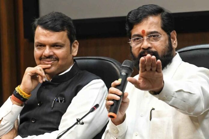 Maharashtra Eknath Shinde and Devendra Fadnavis government expanded the cabinet after 40 days