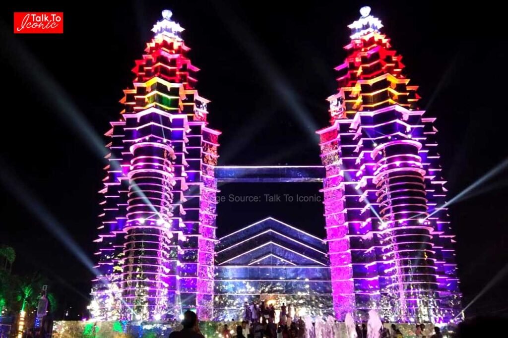 Twin Tower Pandal Kolkata Location