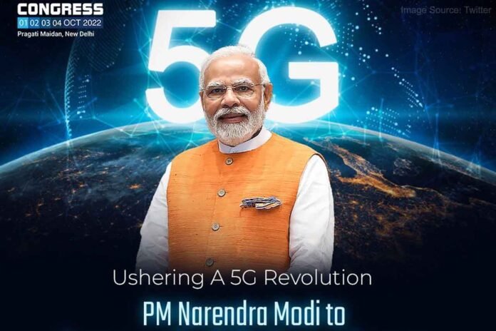 PM Narendra Modi launched 5G internet services in India