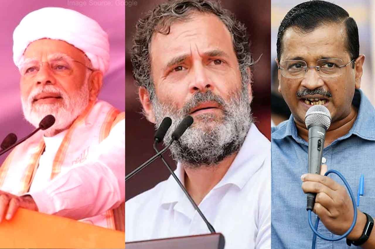 Election rallies have gathered pace in Gujarat; Congress and Aam Aadmi Party will do road shows along with BJP