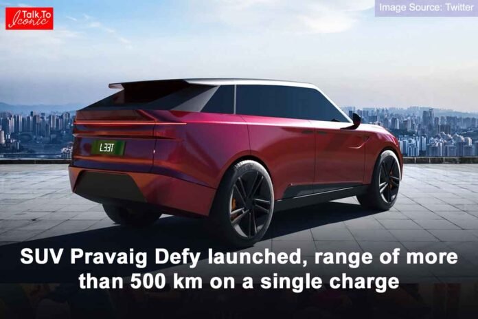 SUV Pravaig Defy EV launched