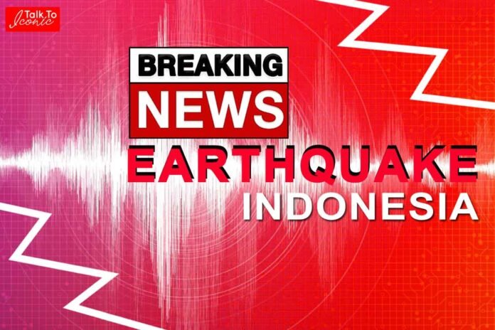 Strong earthquake shook Indonesia