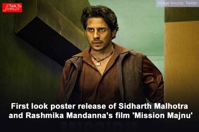 First look poster release of Sidharth Malhotra Mission Majnu
