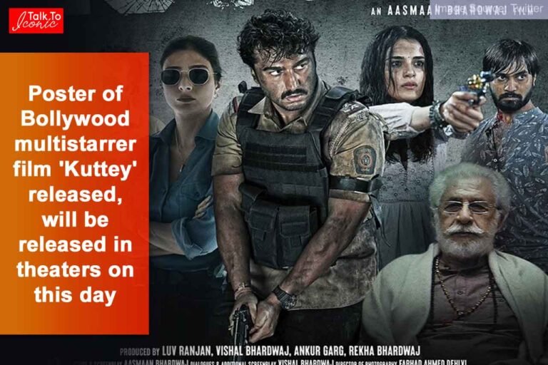 Poster of Bollywood film Kuttey released