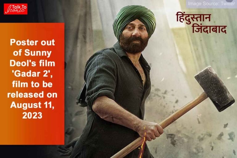 Poster out of Sunny Deol film Gadar 2