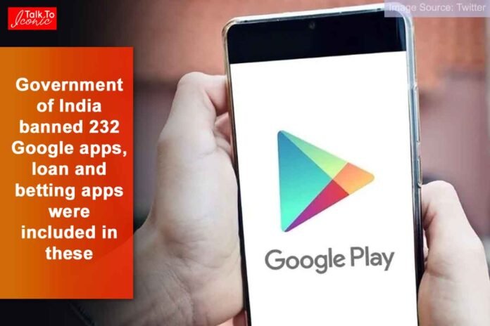 Indian Govt blocks 232 betting and loan apps