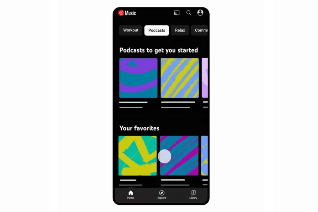 YouTube Music Podcast