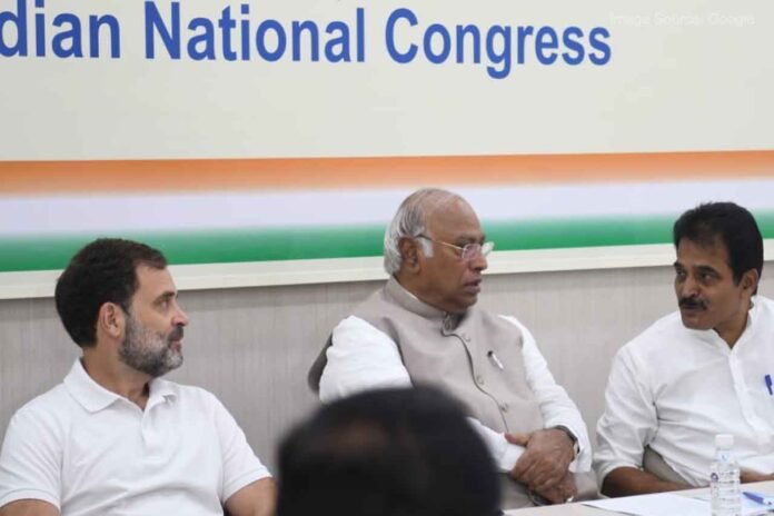 Meeting of Congress party in Delhi