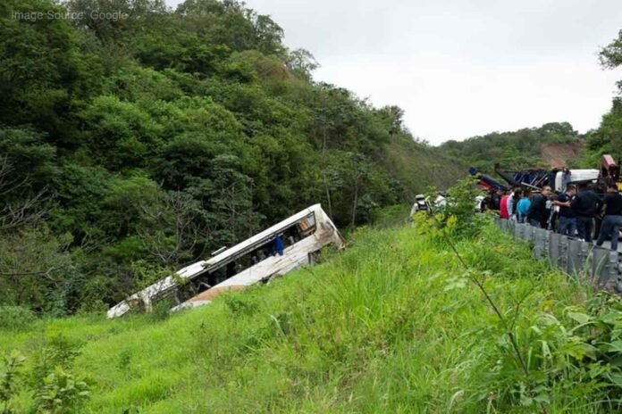 Big bus accident in Mexico