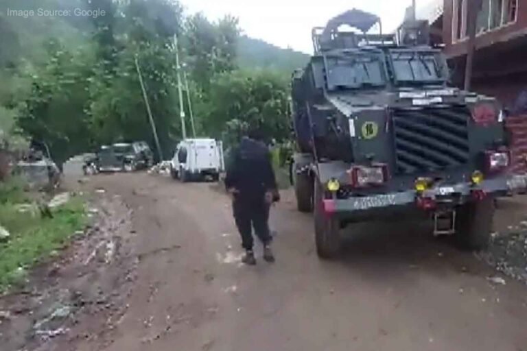 Encounter with terrorists in Jammu Kashmir
