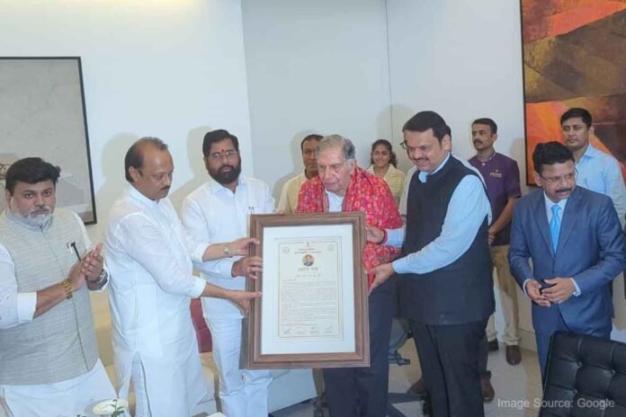 Ratan Tata honored with Udyog Ratna award