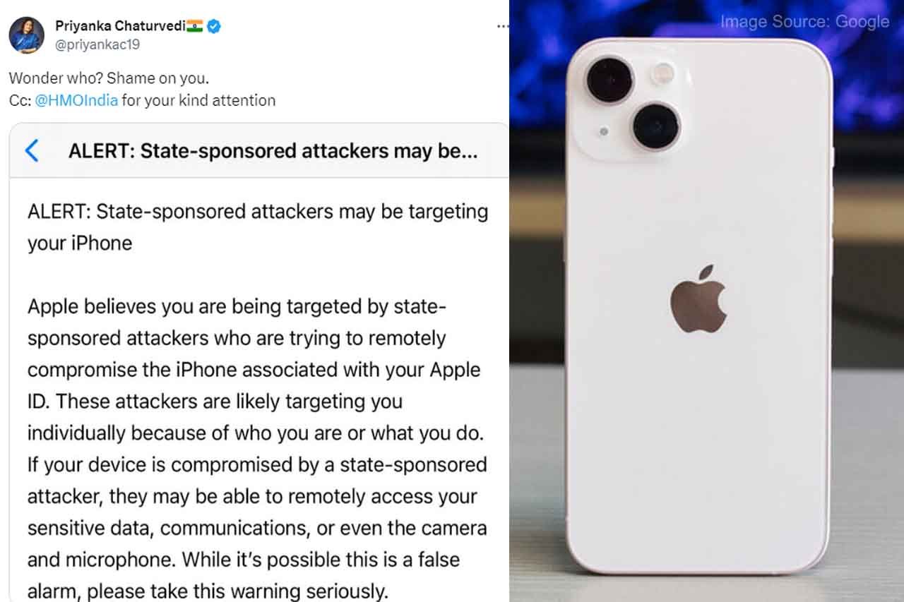 Apple sent warning alert to opposition leaders, saying – ‘State sponsored attackers can target your iPhone’