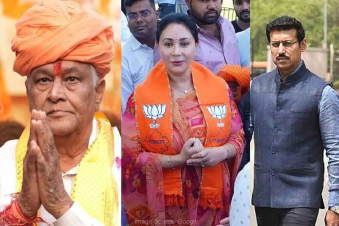 Rajyavardhan Rathore, Diya Kumari, Kirodi Meena resigned from Parliament