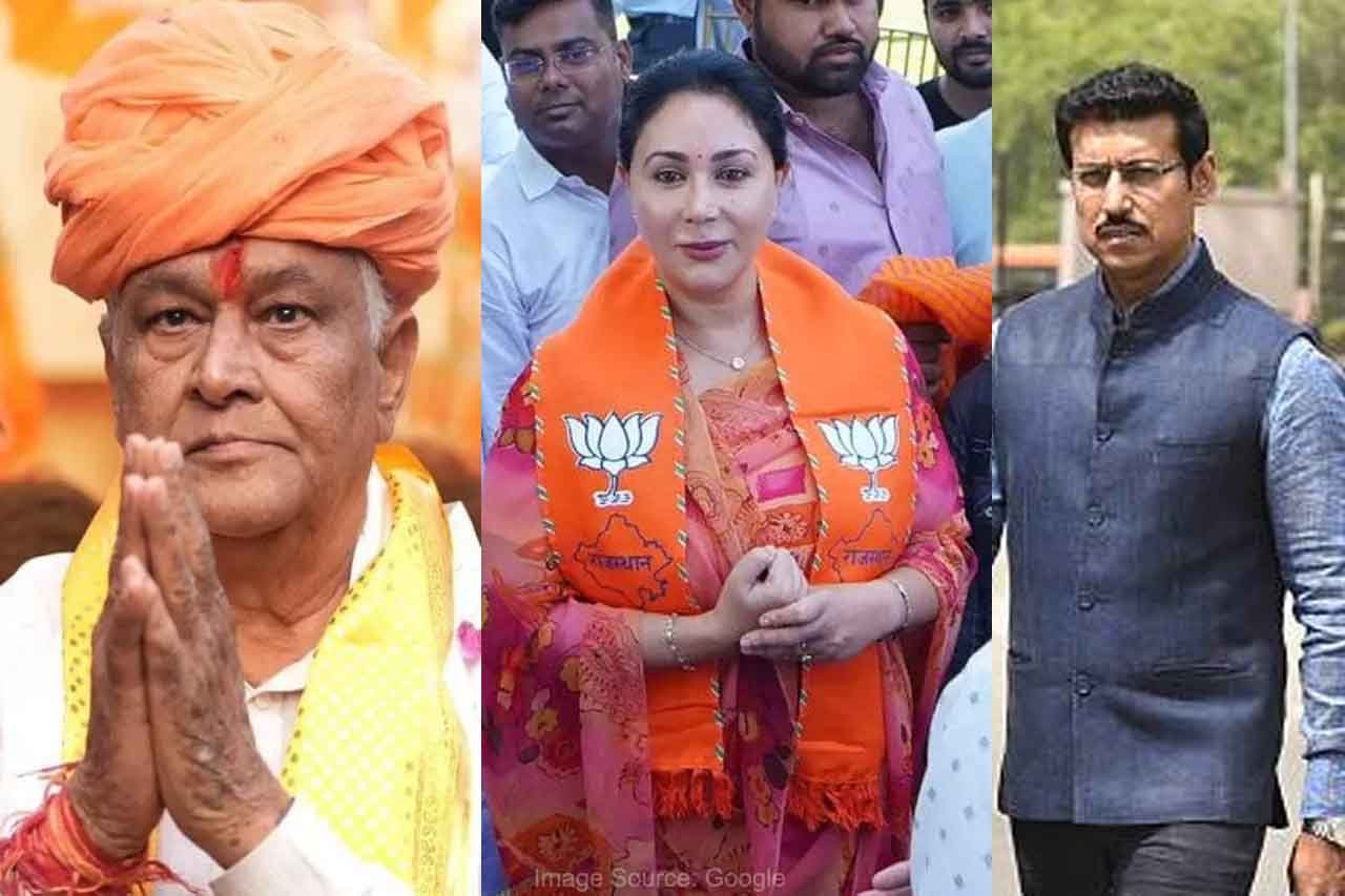Rajasthan’s Rajyavardhan Rathore, Diya Kumari, Kirodi Meena resigned from Parliament after winning the assembly elections