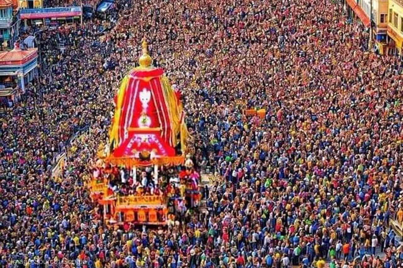 Second day of Jagannath Rath Yatra in Puri, a large number of devotees reached to celebrate