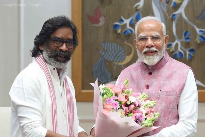 Jharkhand CM Hemant Soren met PM Narendra Modi in Delhi