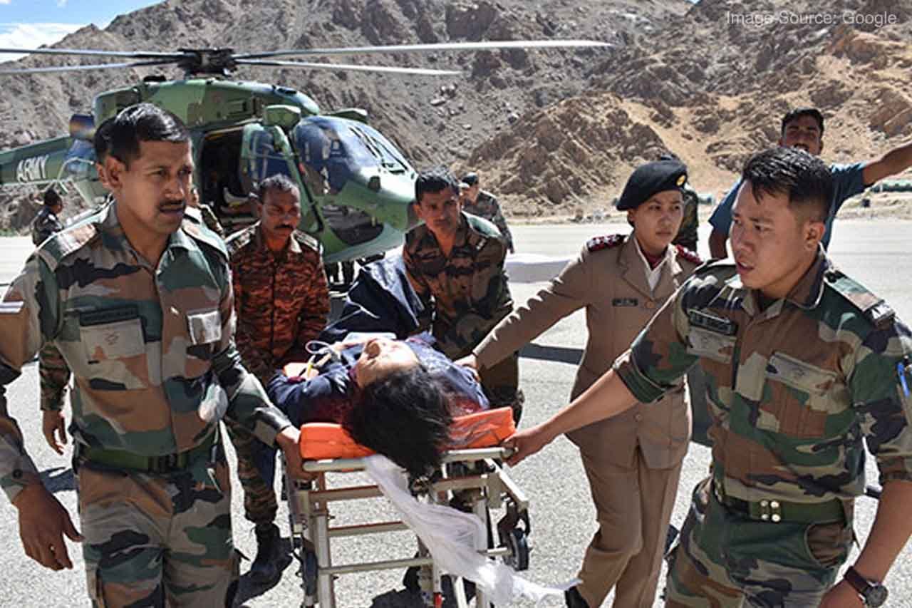 Seven people killed, 20 injured as bus falls into gorge in Ladakh; Army personnel rescue victims