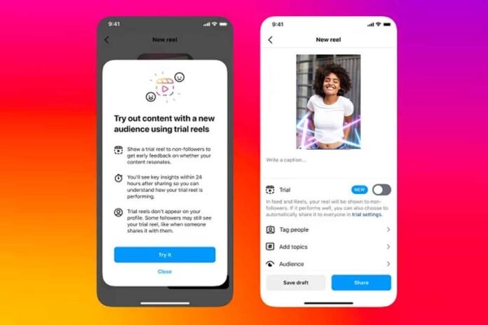 Instagram launches Trial Reels