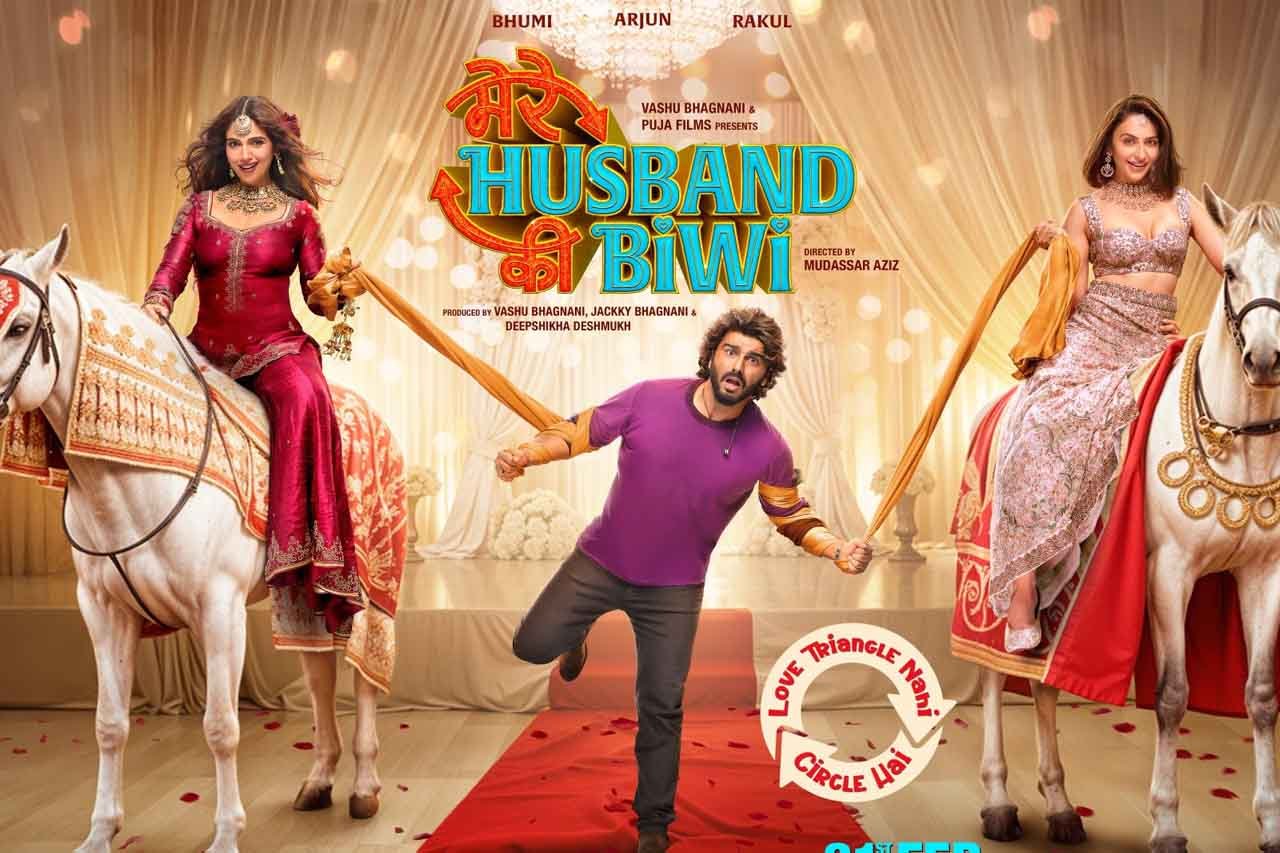 Arjun Kapoor, Rakul Preet, and Bhumi Pednekar’s comedy film ‘Mere Husband Ki Biwi’ trailer will be released tomorrow