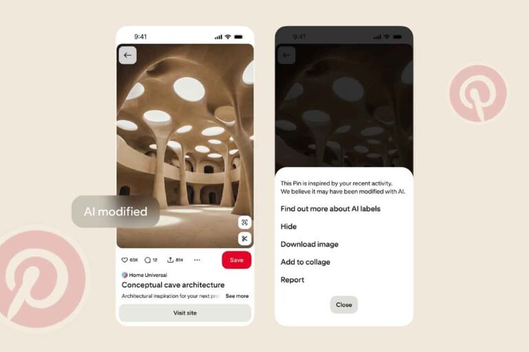 Pinterest Rolls Out Tags for AI-Generated Content