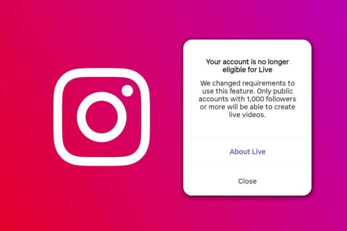 Instagram Limits Live Broadcasts
